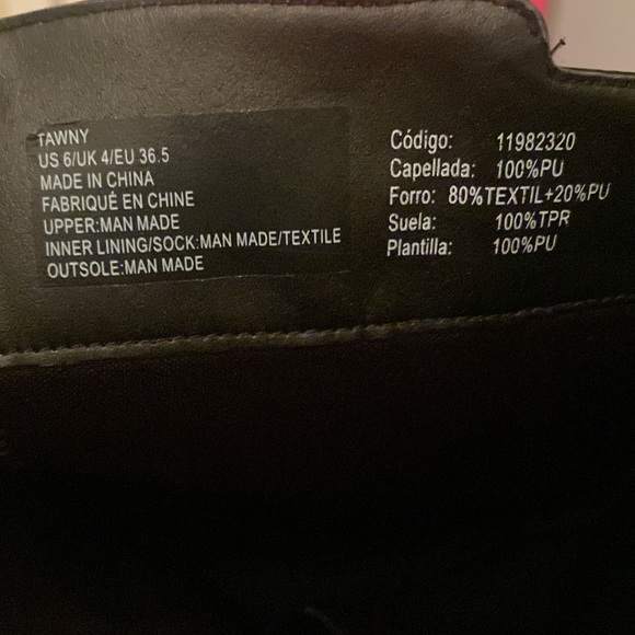 ShoeDazzle Black Twany Riding Boots **NIB** Size 6 - Picture 2 of 4